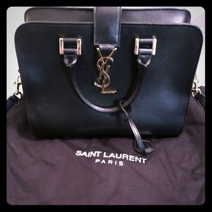 Yves Saint Laurent Baby Cabas bag- Black